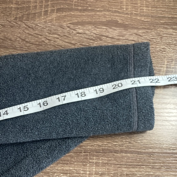 Vintage Large RoundTree & Yorke Gray Fleece Zip Up Sweater - Picture 5 of 7